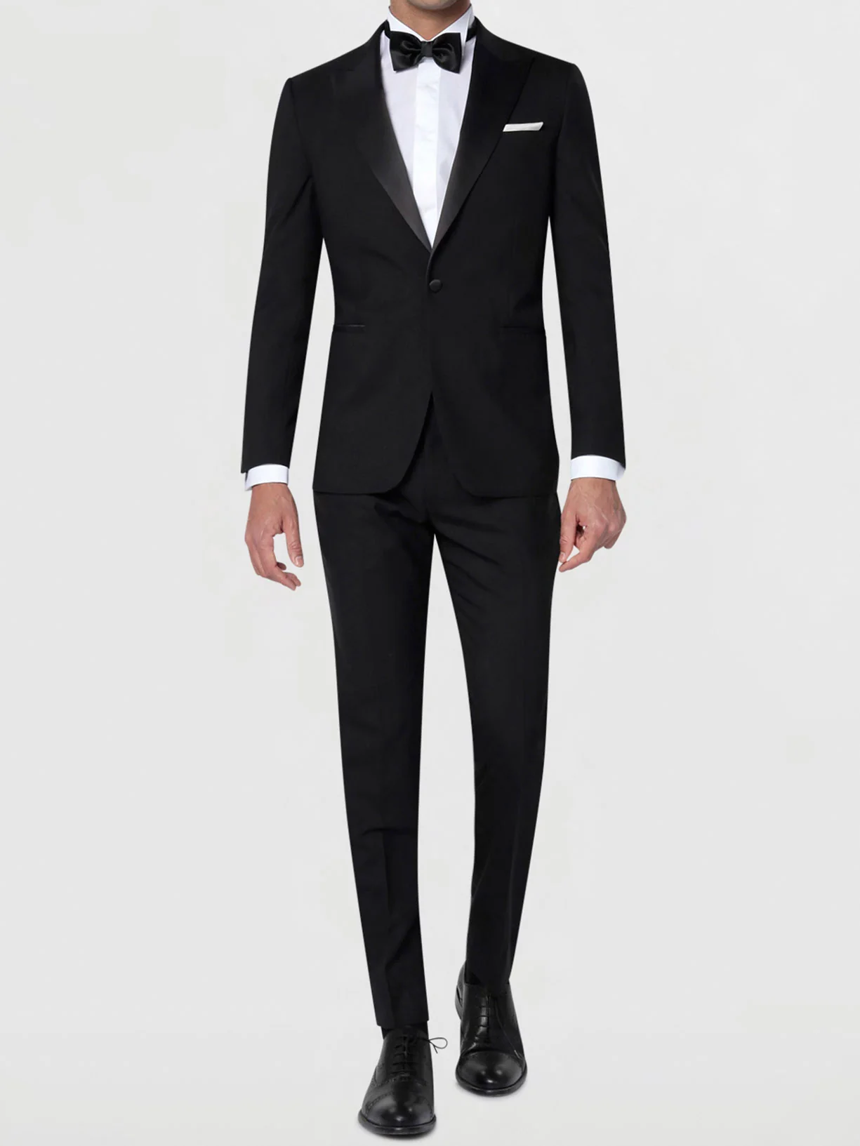 Smoking de Homem Classic Slim Fit Liso