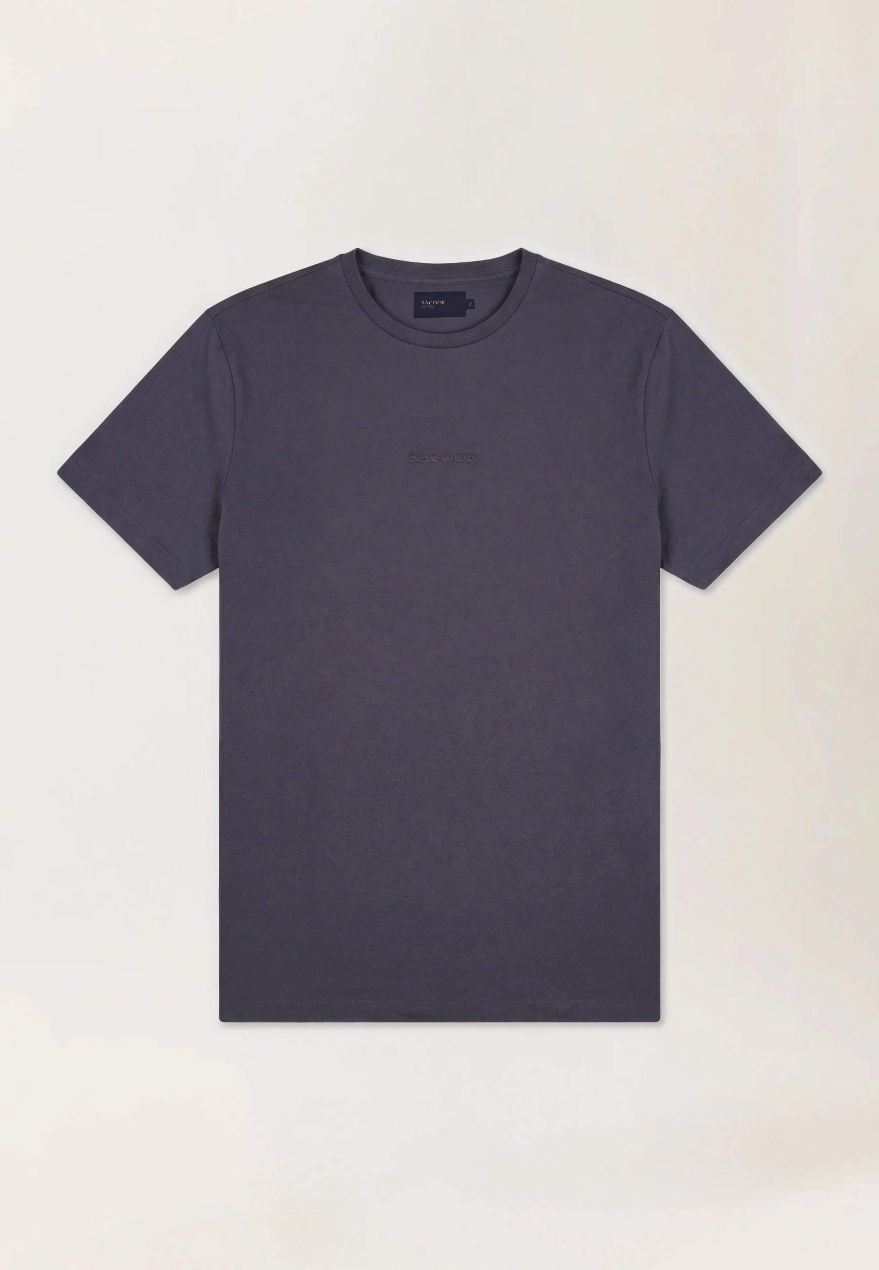 T-Shirt Em Piqué Stretch Com Transfer No Peito Tom-Sobre-Tom - Image 16