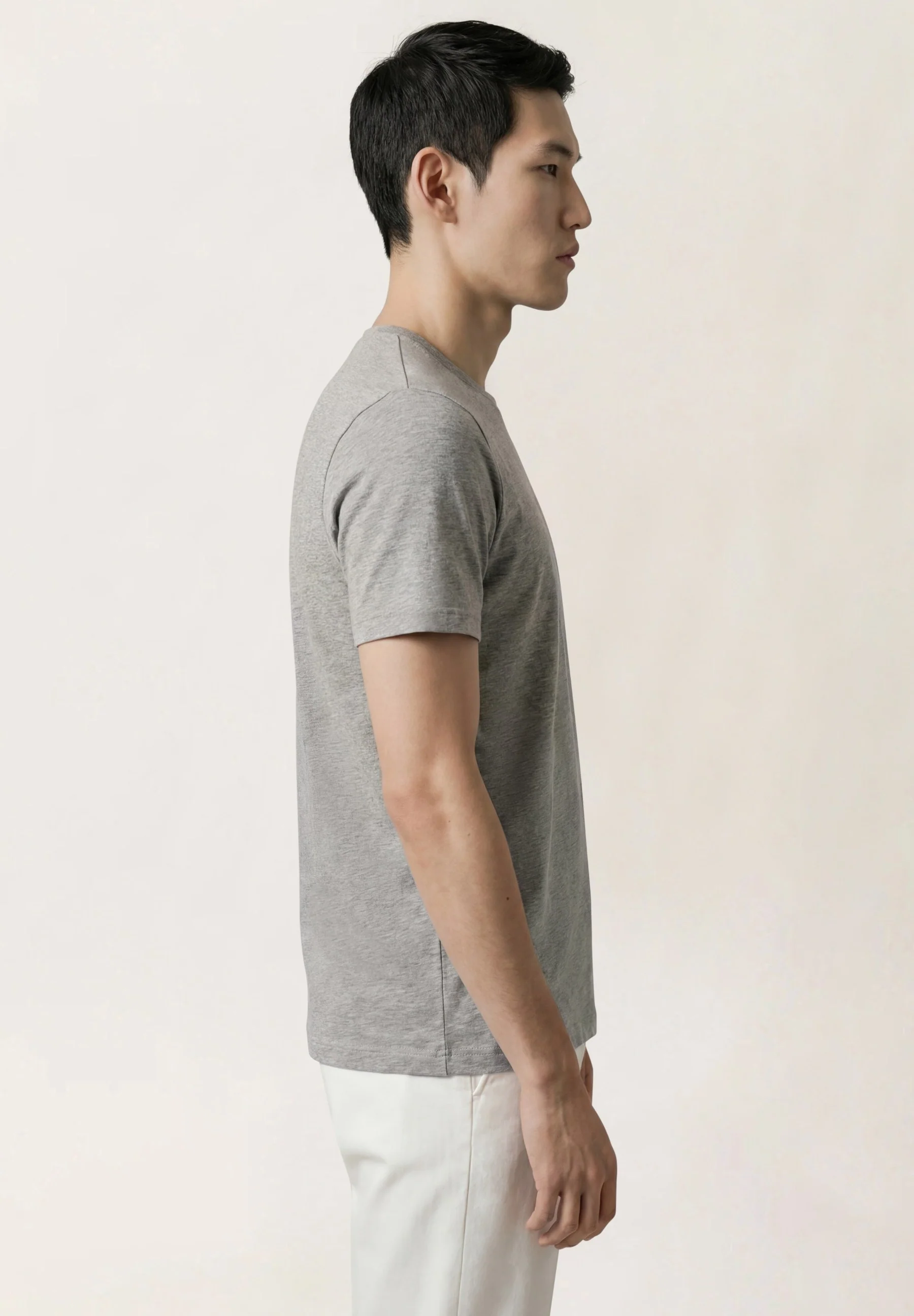 T-Shirt Em Piqué Stretch Com Transfer No Peito Tom-Sobre-Tom - Image 19