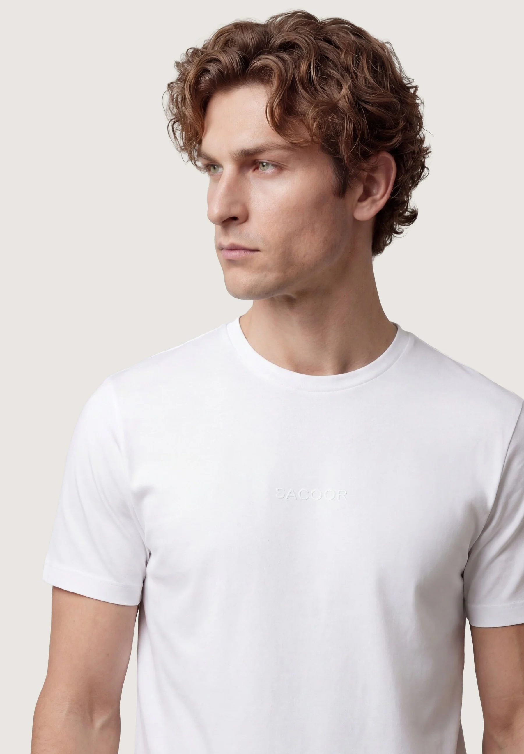 T-Shirt Em Piqué Stretch Com Transfer No Peito Tom-Sobre-Tom - Image 22