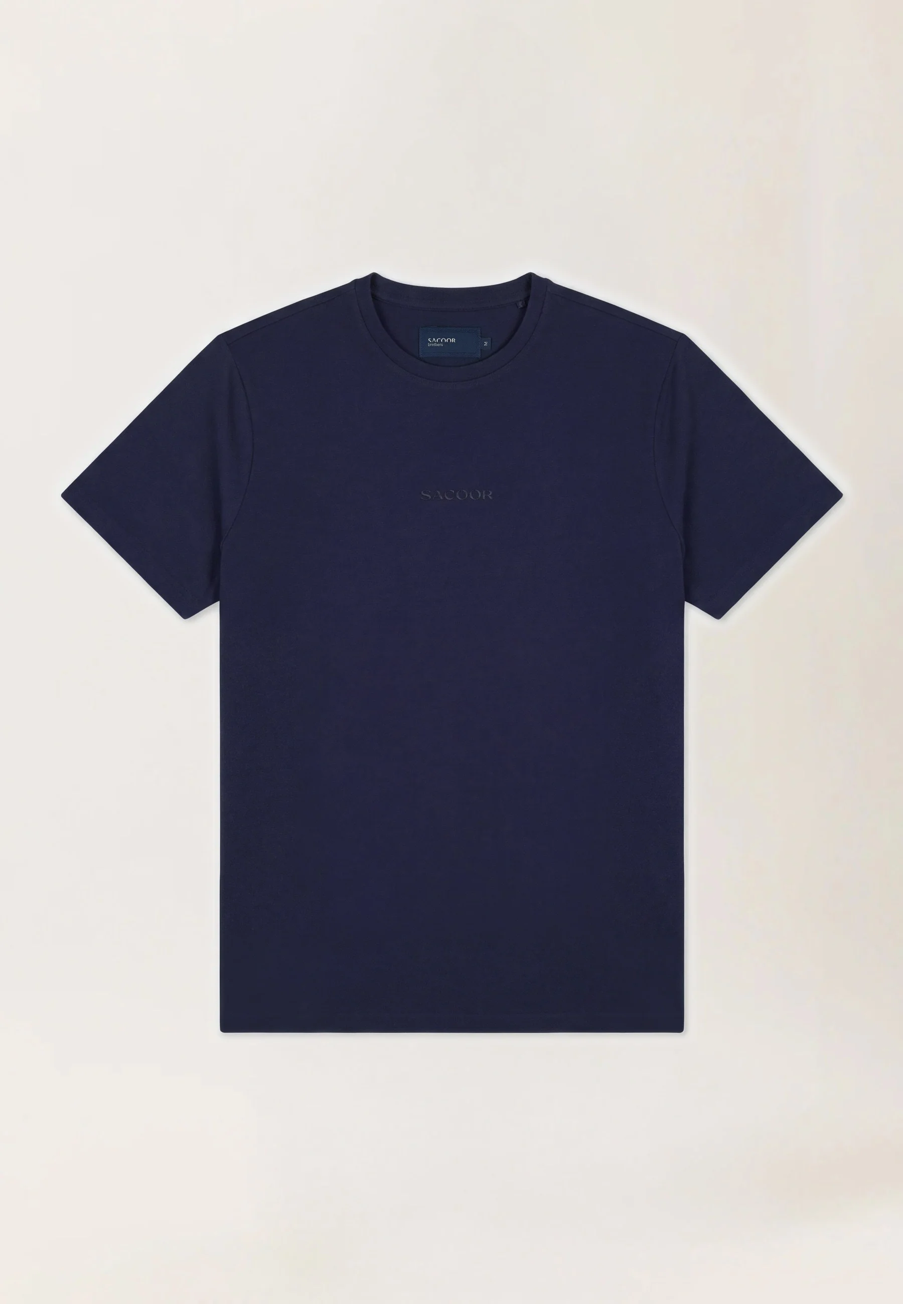 T-Shirt Em Piqué Stretch Com Transfer No Peito Tom-Sobre-Tom - Image 4