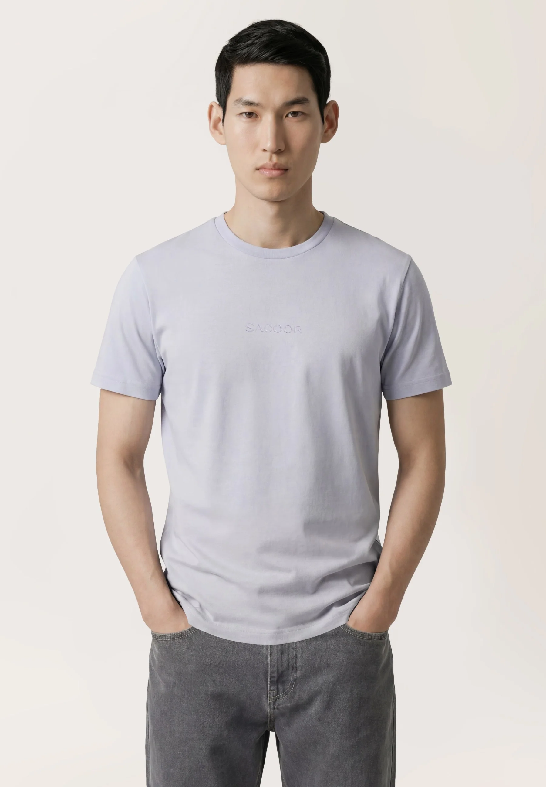 T-Shirt Em Piqué Stretch Com Transfer No Peito Tom-Sobre-Tom - Image 9