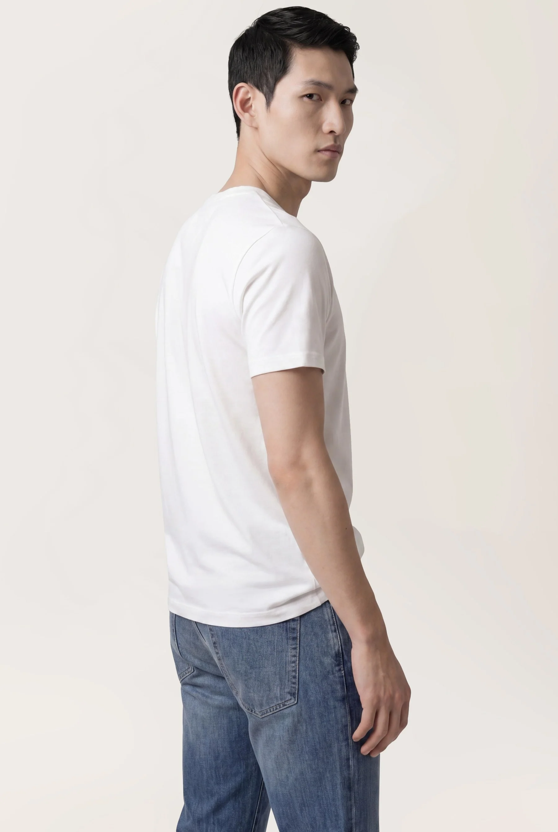 T-Shirt Stretch Com Transfer Contrastante “SACOOR INC.” No Peito - Image 11